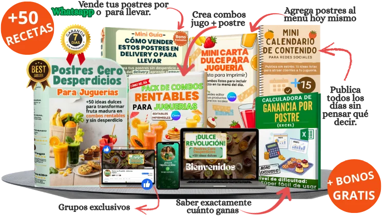 Vende tus postres por WhatsApp o para llevar. (2)